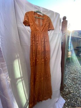 Haute Monde | Dresses | Lace Maxi Dress | Poshmark